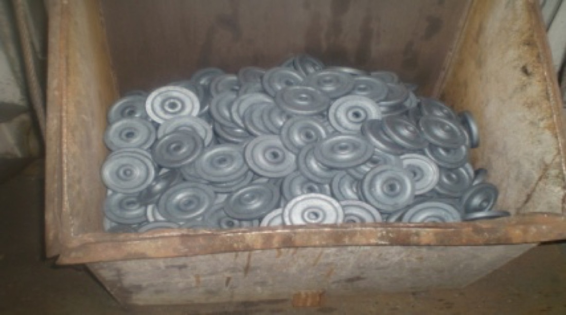 Finished forged discs